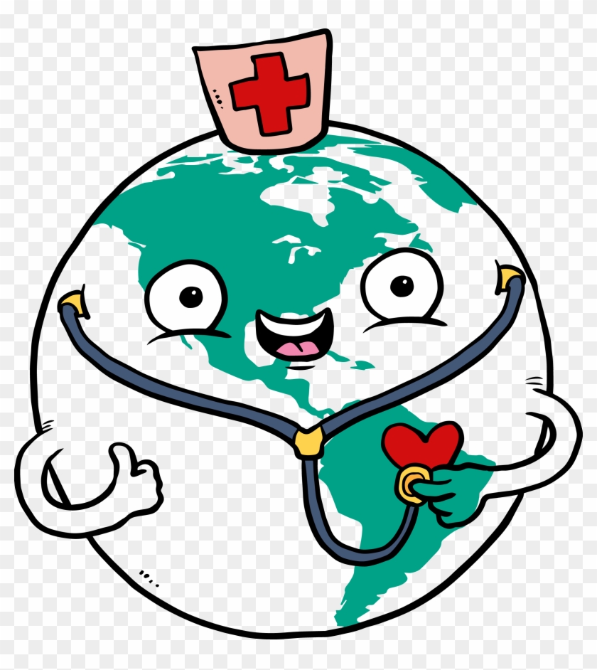 Nursing Stethoscope Physician Clip Art - Earth #196764