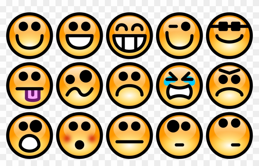 Smiley Set 3 - Clip Art Mental Health #196801