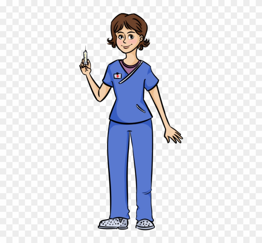 Super Quick Drawing I've Made Of A Female Nurse For - Cartoon #196830