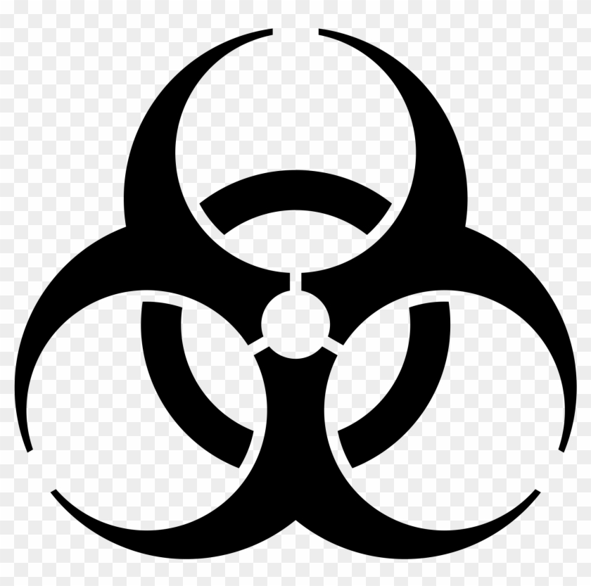 The Ebola Panic Reached Akron Wednesday%2c When - Biohazard Symbol #196845