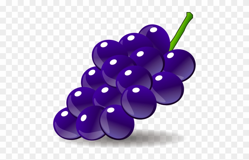 Grapes Emoji - Grapes Emoji Png #1185413