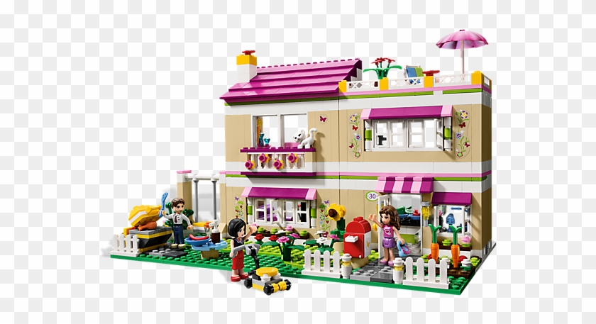 In The Back Yard, That Doesn't Makes Sense - Lego Friends Olivia's House #1185560