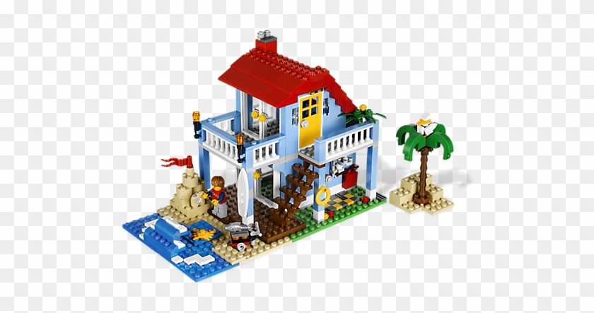 Take The Building To The Beach With 3 Super Seaside - Lego Seaside House 7346 #1185564