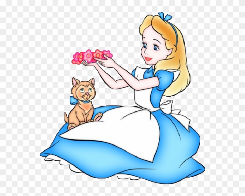 Alice In Wonderland Cartoon Clipart - Alice In Wonderland #1185576