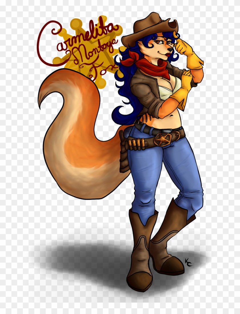 Cowgirl Carmelita By Snookumsgal - Sexy Cow Girl Anthro #1185625