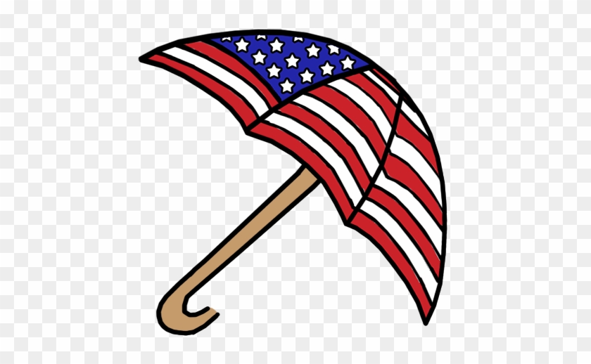 International Umbrella Adoption Shower Invitation - Flag Of The United States #1185703