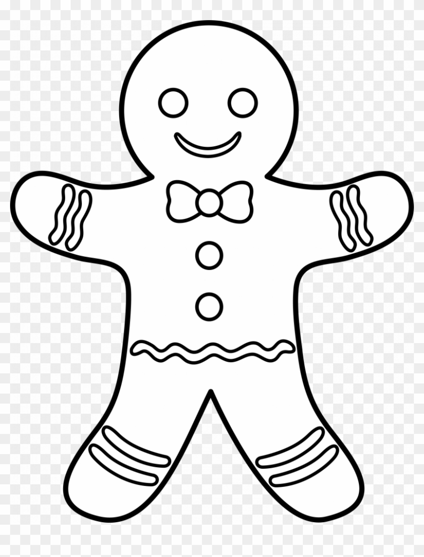 Mainstream Gingerbread Men Coloring Pages Christmas Colour In Gingerbread Man Free Transparent Png Clipart Images Download
