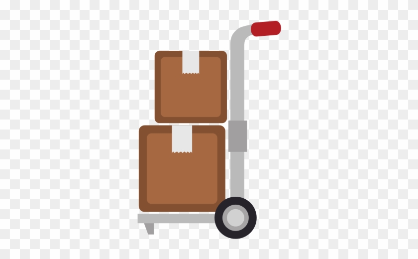 Delivery Packages On Trolley - Design #1185743