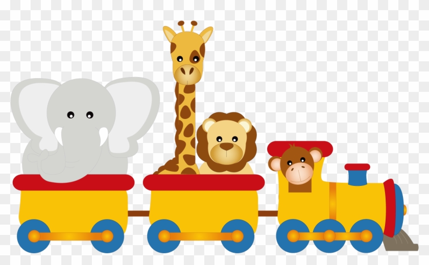 Infant Clip Art - Toy Train Vector Png #1185797