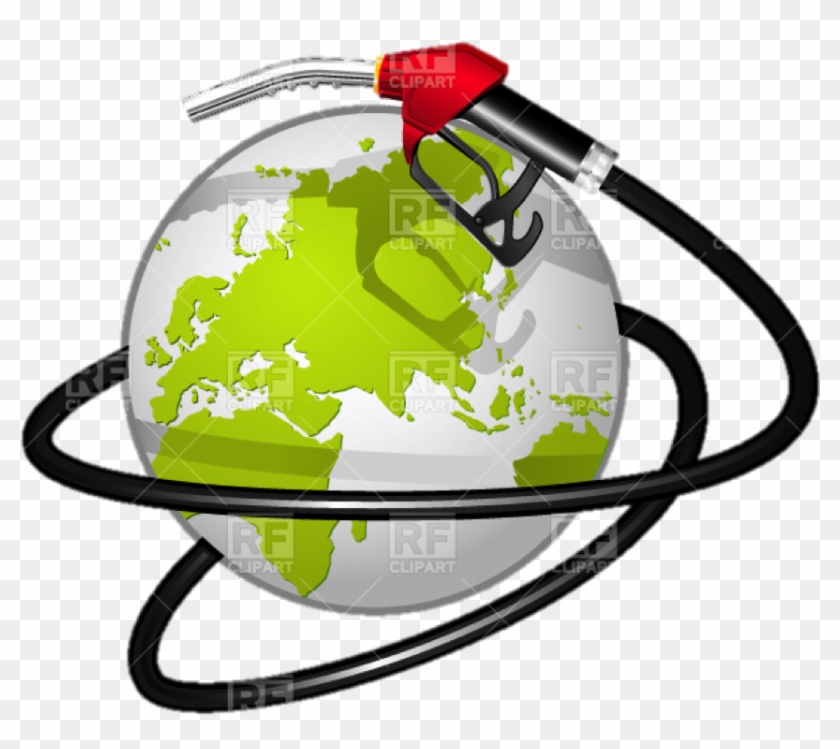 Fossil Fuel Clip Art - World Map #1185805