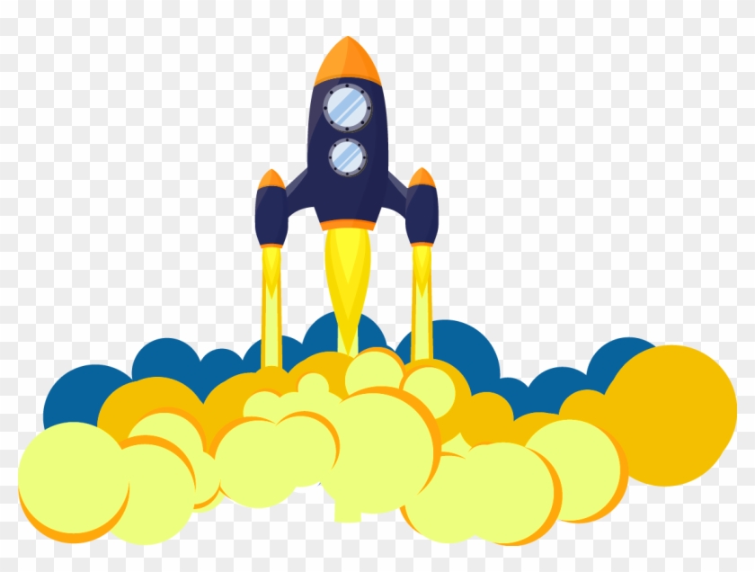 Rocket Launch Download Clip Art - Rocket Animation #1185817