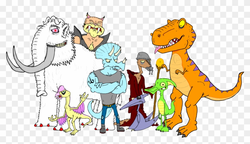 Dino-artwrath Of The Dinosaurs Cast [dino Art][oc] - Cartoon #1185976