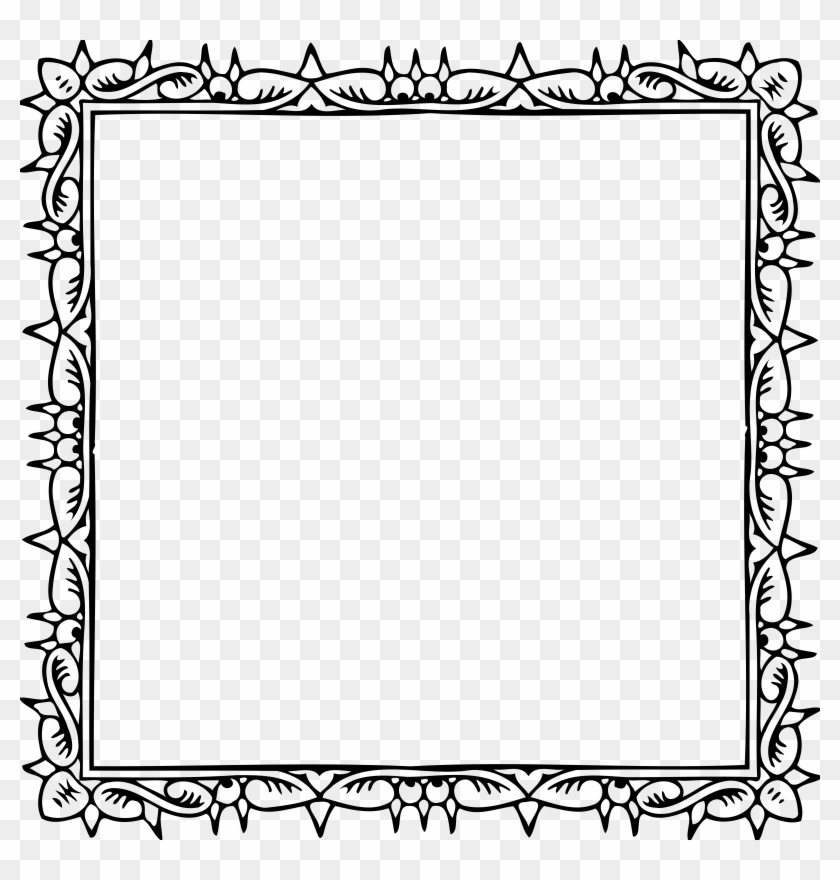 Big Image - Page Border Outline #1186068