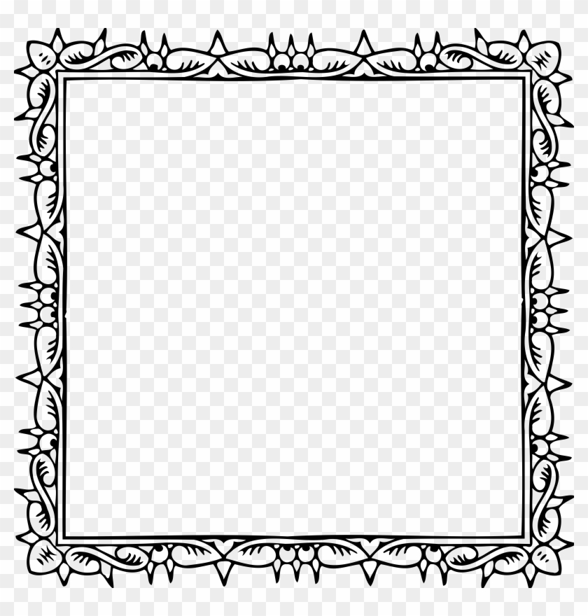 Big Image - Page Border Outline #1186068