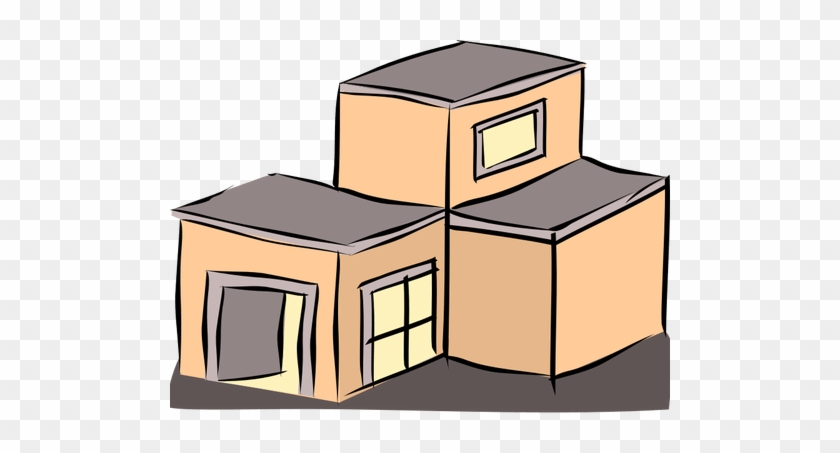 Roof Clipart Different House - Clip Art #1186112