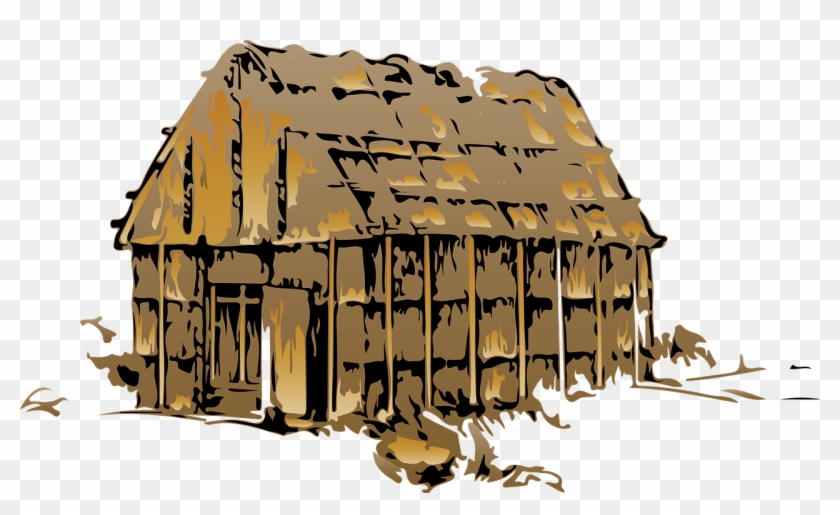 Hut Village House Travel Home - Background Old House Village #1186123