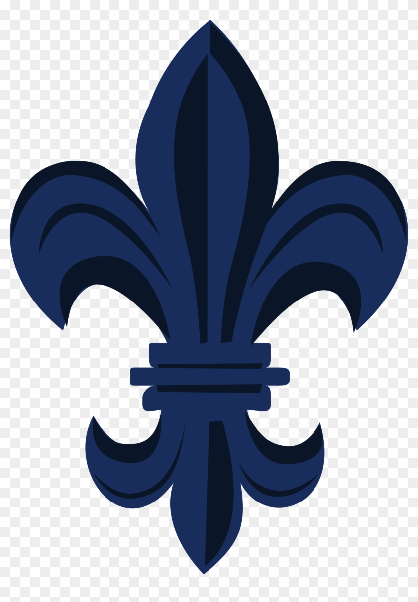 Open - Fleur De Lis Blue #1186222