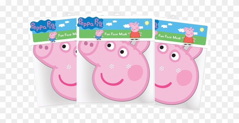 Peppa Pig Cardboard Masks 3-pack - Peppa Pig - Peppa Pig Cardboard Masks 3-pack #1186224