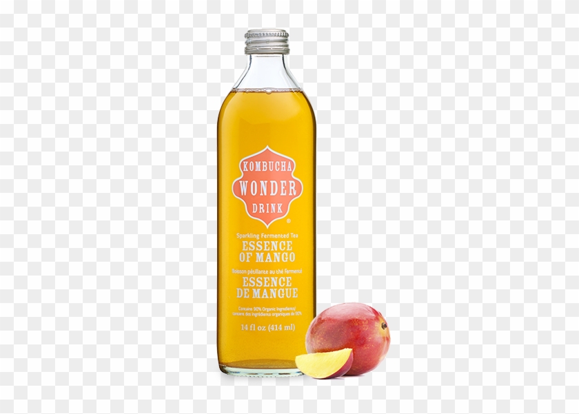 Organic Green Tea And Juicy Mangos Give This Kombucha - Kombucha Wonder Drink - Organic Sparkling Fermented #1186386