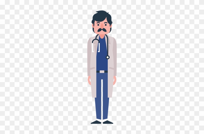 Flat Doctor Character Illustration Transparent Png - Lakeview Hospital #1186513