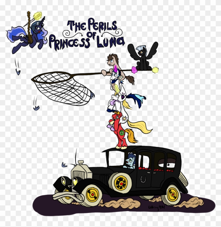 Witkacy1994, Big Macintosh, Car, Doctor Whooves, Earth - Princess Luna #1186531