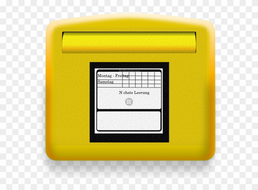 German Mailbox Clip Art At Clker Com Vector Clip Art - Mailbox #1186558