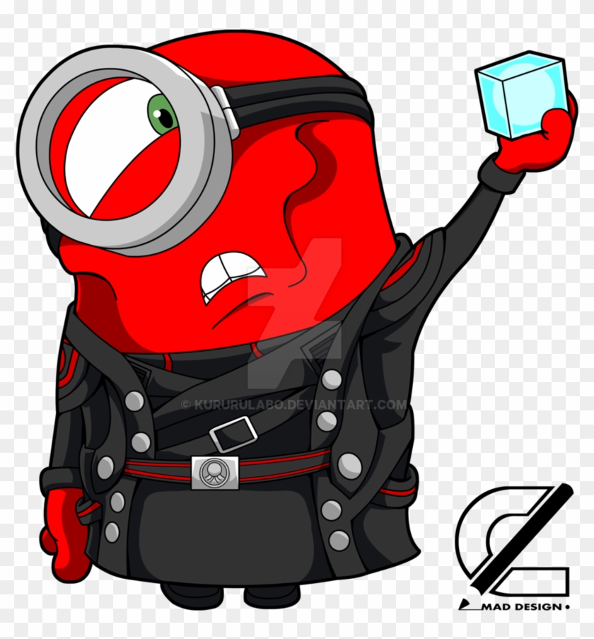 Red Skull By Kururulabo - Red Skull Cartoon #1186560