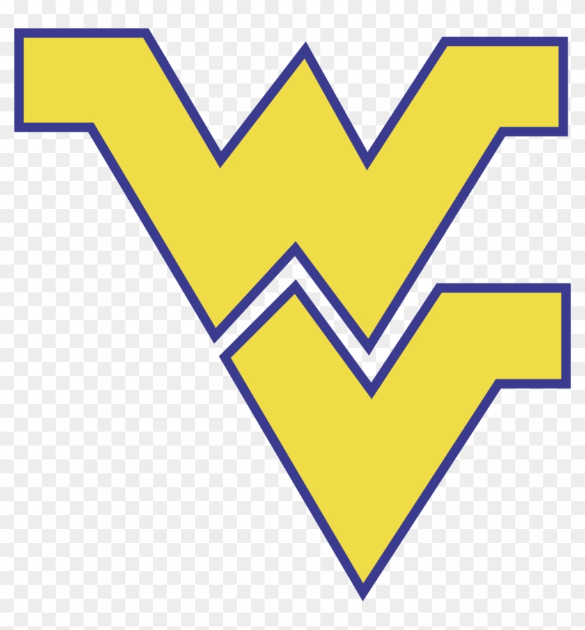 West Virginia Mountaineers Logo Black And White - West Virginia University Svg #1186597