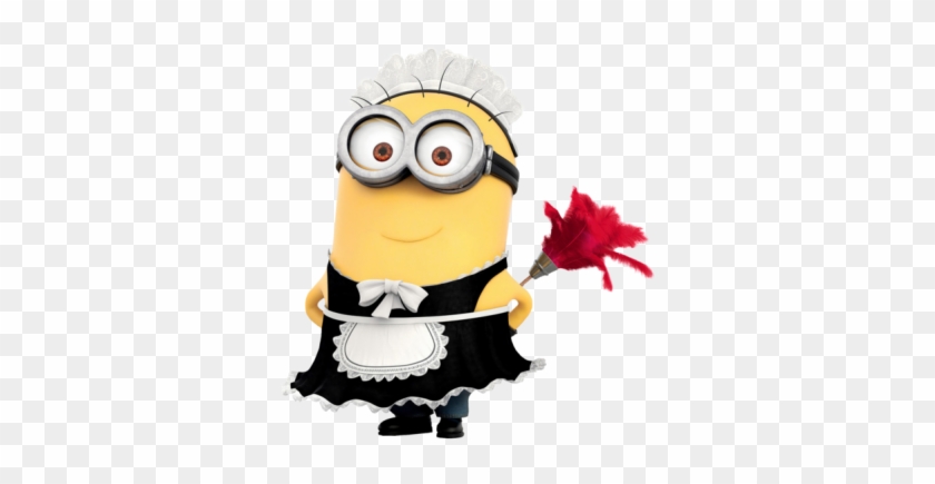 Despicable Me Minions Housekeeper - Minions Transparent Background Png #1186659
