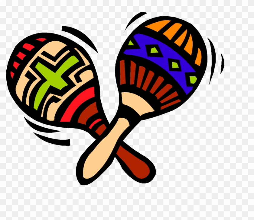 Inspiring Maracas Clip Art Medium Size - Fiesta For The Hispanic Soul #1186685