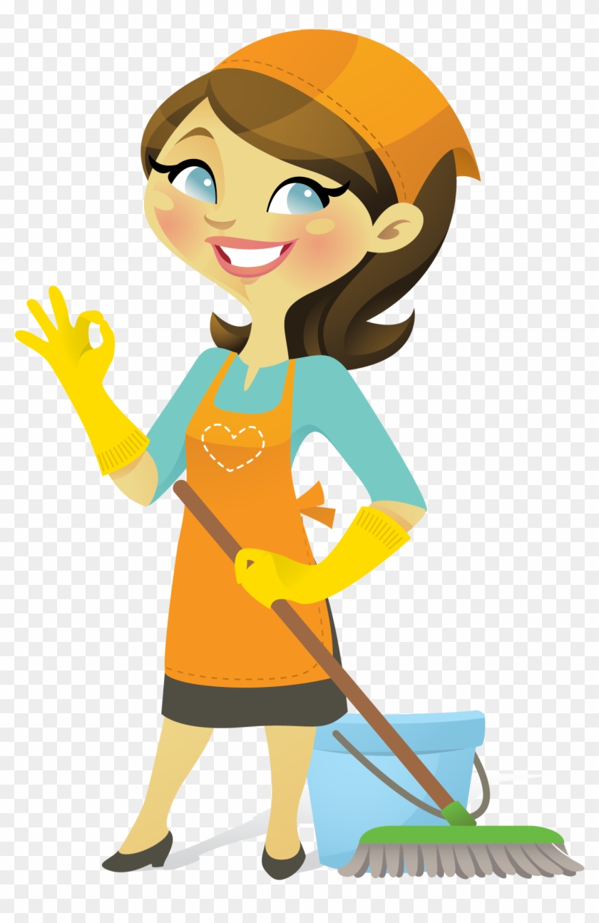 Housekeeper - Femme De Ménage Logo #1186700