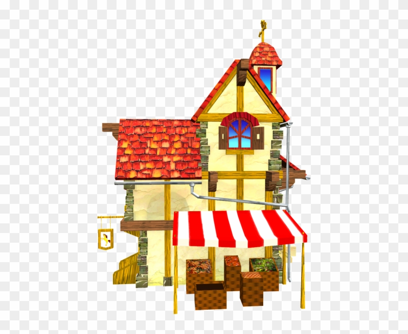 11 Low Poly Tavern House Royalty-free 3d Model - Illustration #1186757