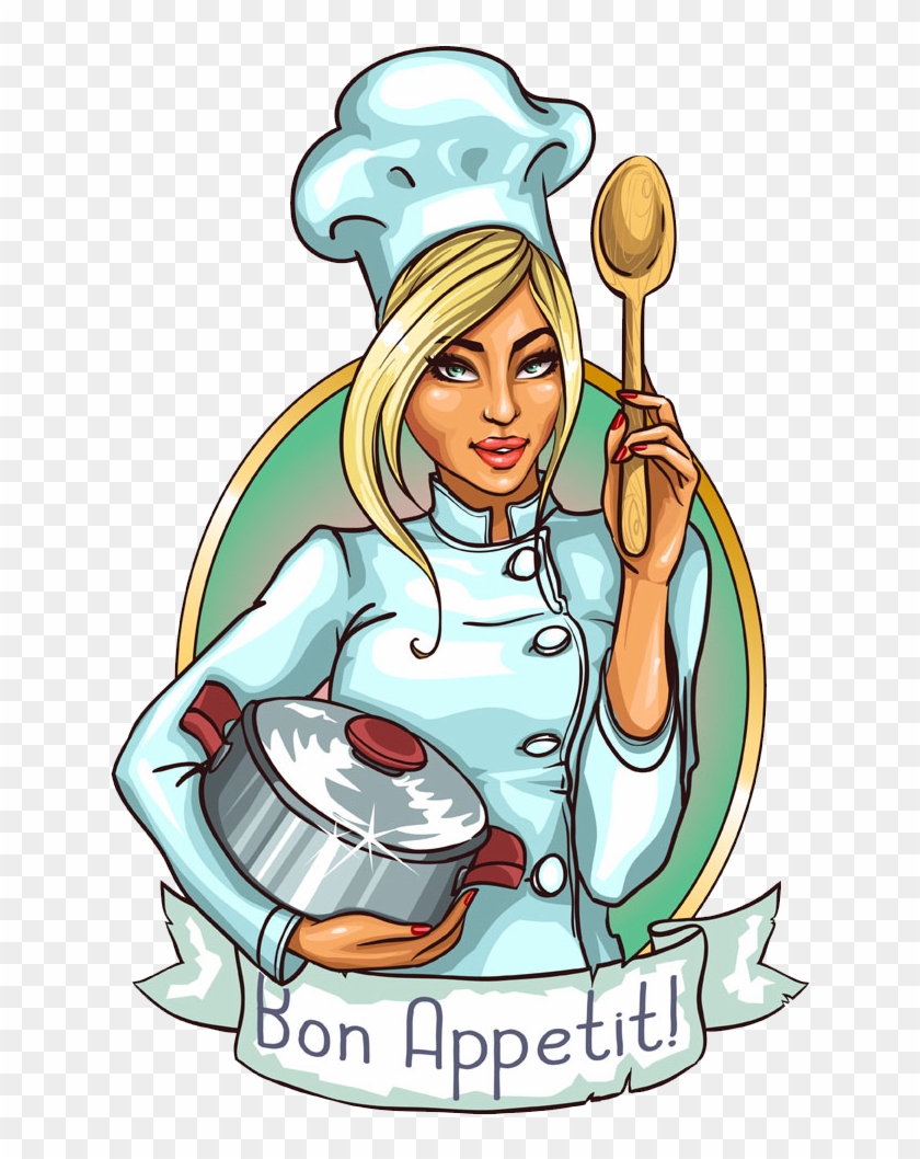 Chef Cooking Cartoon Clip Art - Chef Logo Png - Free Transparent PNG  Clipart Images Download