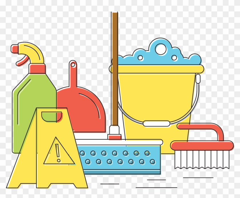 Spring Cleaning Clip Art - Cleaning #1187030