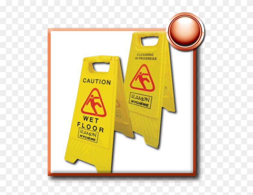 Cleaning Tools & Dustpans - Wet Floor Caution Sign #1187066