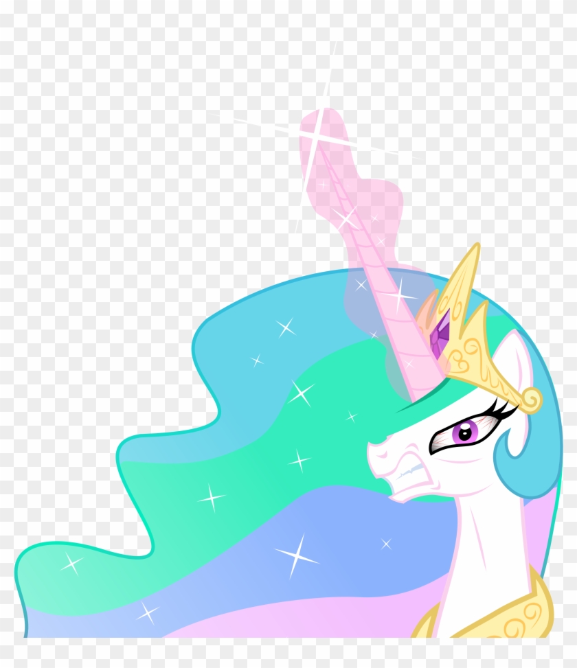 Foxtail8000, Magic, Princess Celestia, Safe, Simple - Angry Princess Celestia #1187092