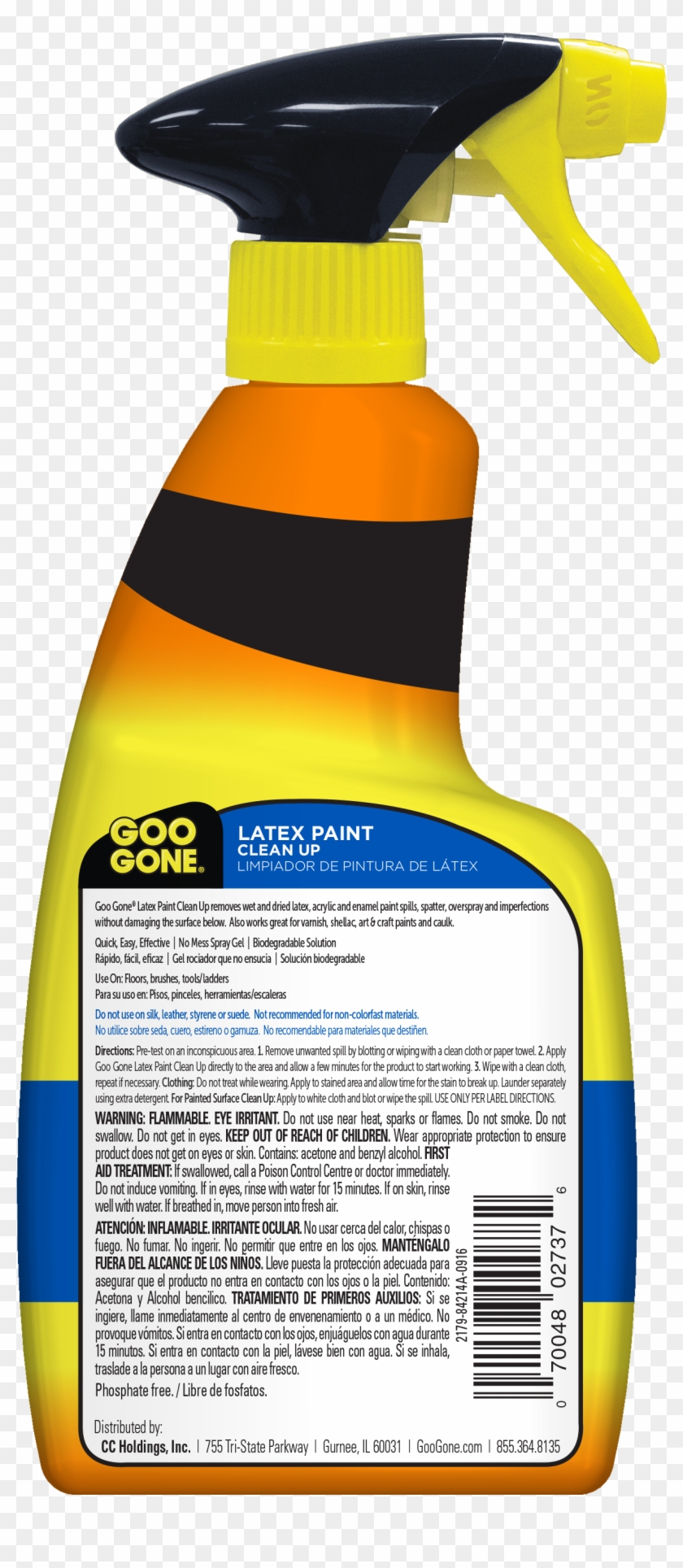 Goo Gone Latex Paint Clean-up, Perfect For Spills And - Goo Gone Kitchen Degreaser, 14 Fl Oz #1187137