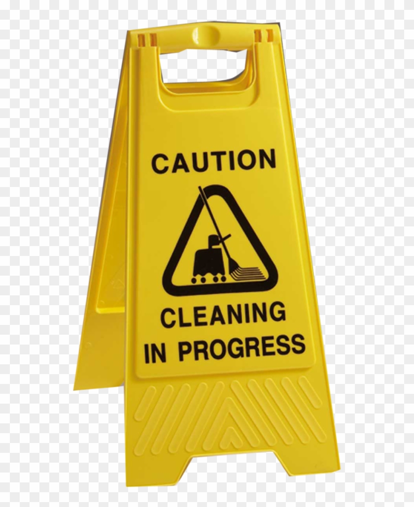Caution Board - Yellow Wet Floor Sign #1187149