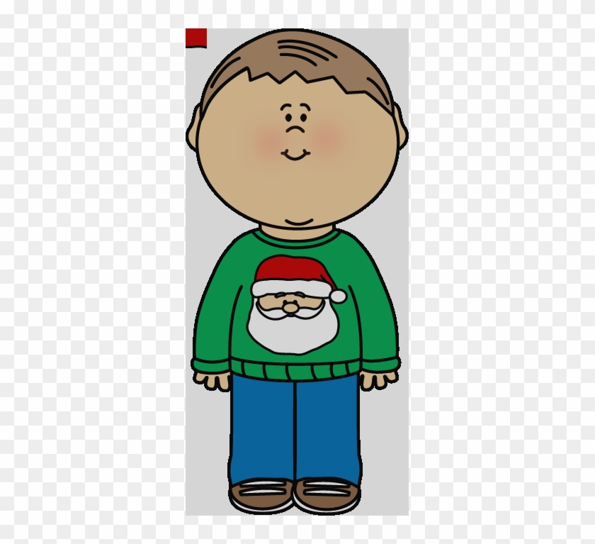 Sweater Clip Art Free Clipart Santa Shirt - Christmas Jumper Clip Art #1187173