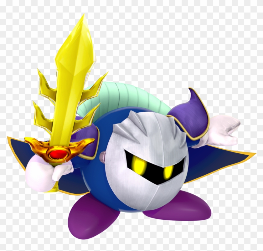 Meta Knight Return To Dreamland Style Render By Nibroc - Return To Dreamland Meta Knight #1187284