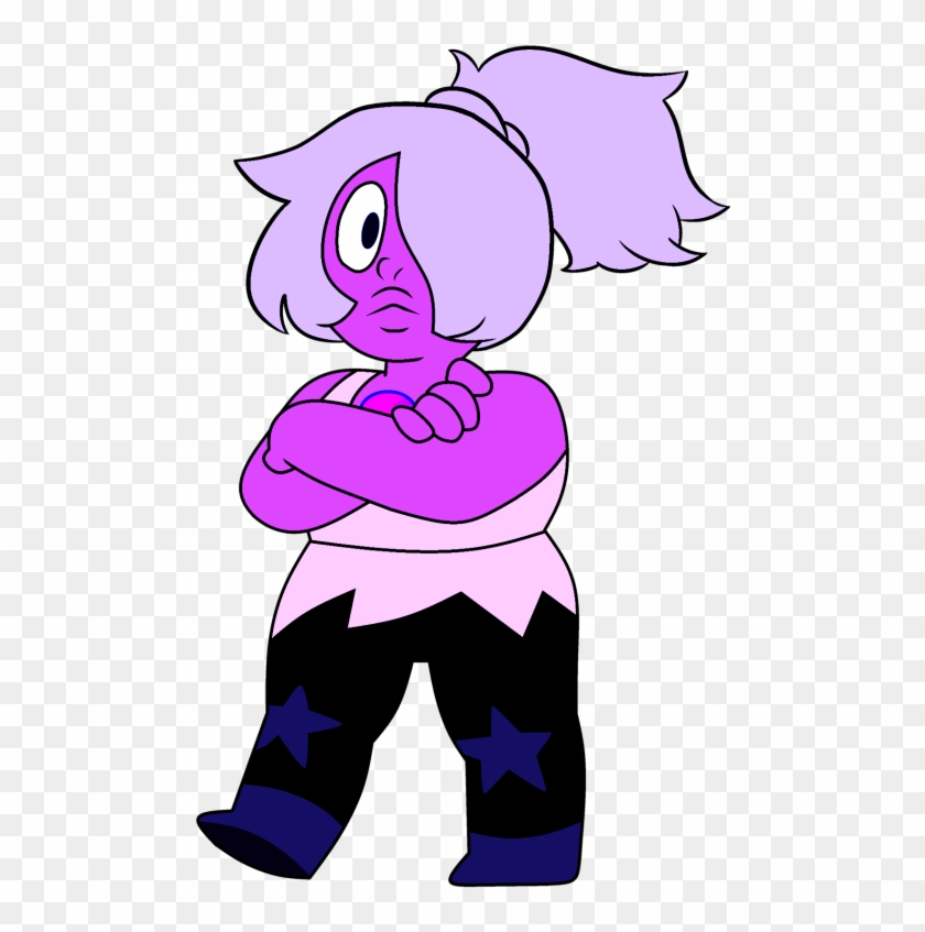 You Know What I'm Glad Amethyst's Gem Doesn't Match - Steven Universe Png #1187410