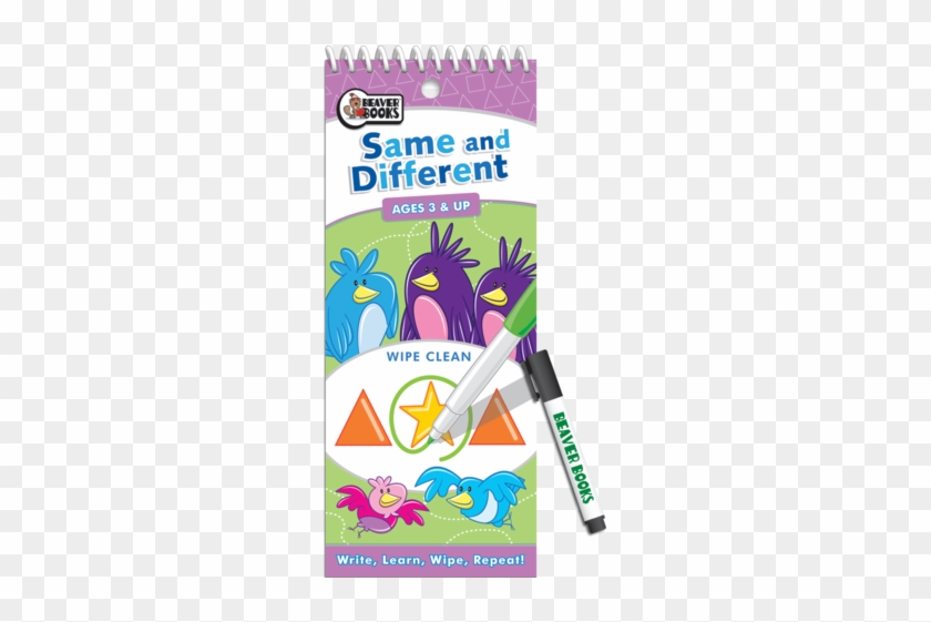 Same And Different - Tall Wipe-clean: Same And Different #1187439