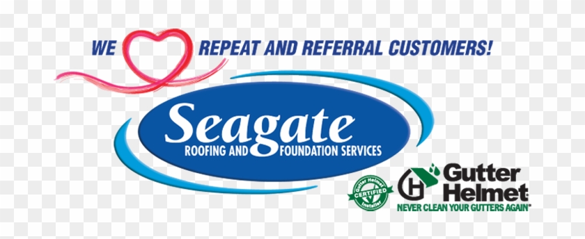 Refer Gutter Helmet And Seagate Roofing And Foundation - Rain Gutter #1187462