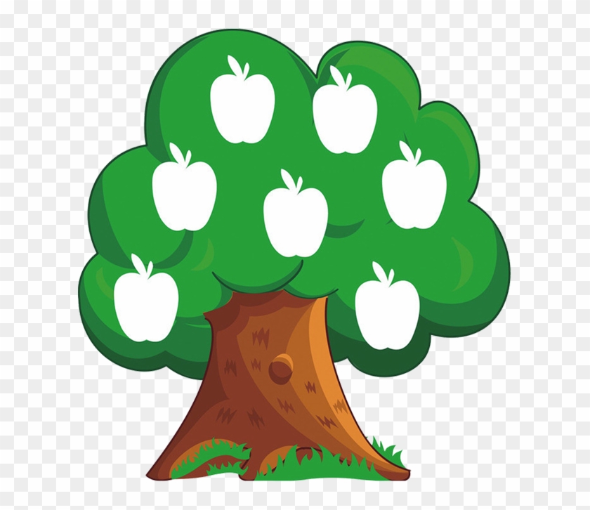 Cartoon Tree Apple Drawing - شجرة كرتون #1187567