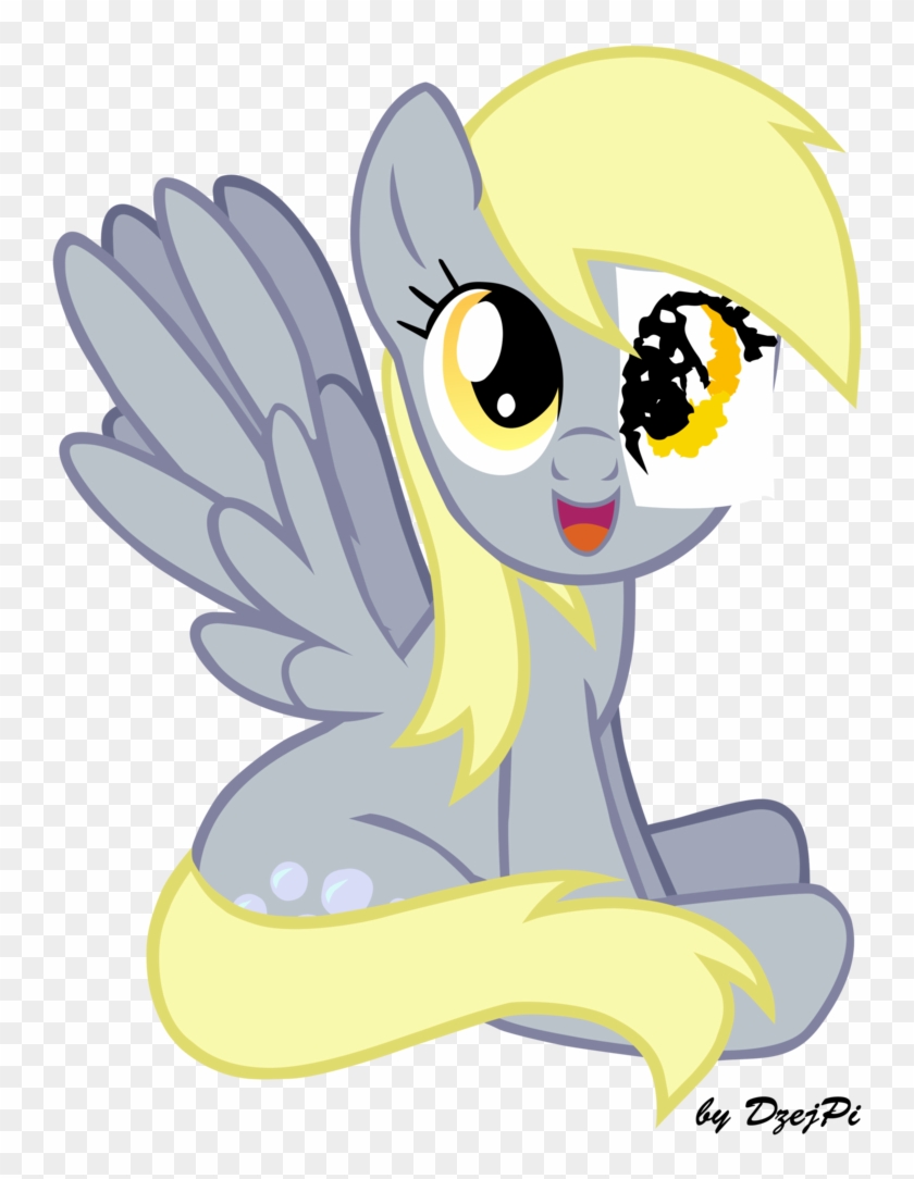 Derpy Hooves With Paper Eye By Dzejpi - Derpy Hooves Eyes Fixed #1187615