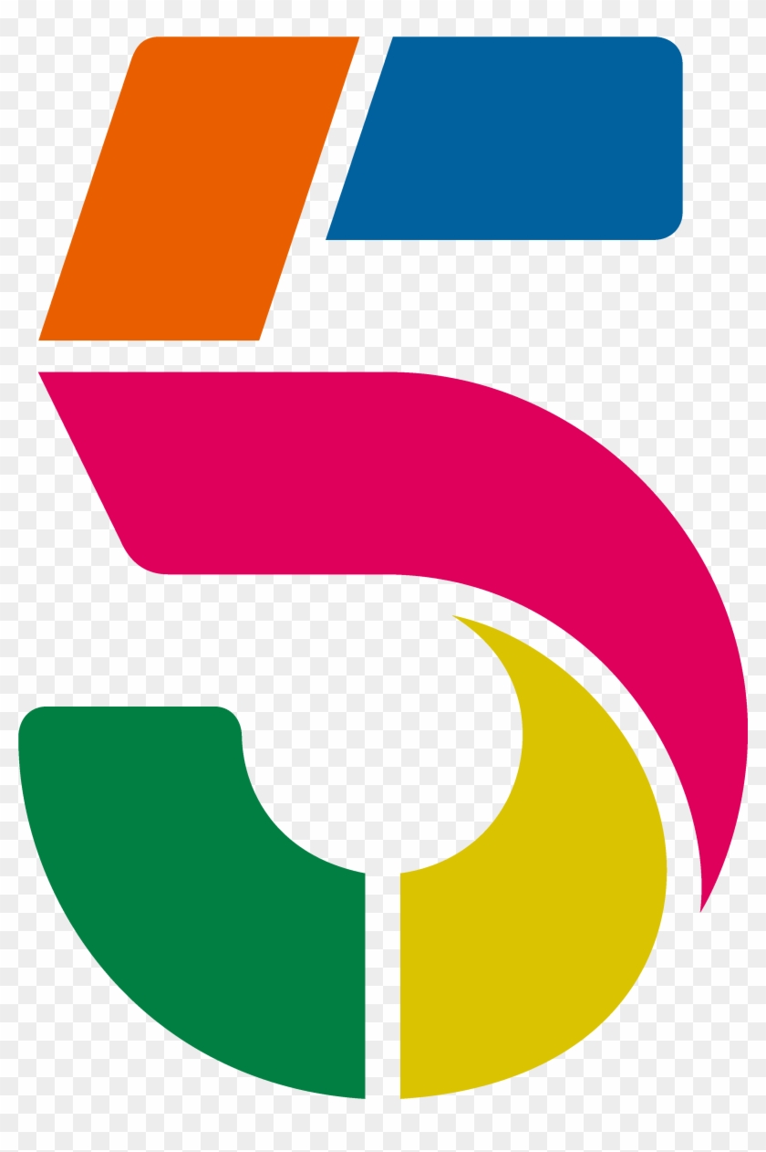 Channel 5 20th Anniversary - Channel 5 Logo 2017 #1187619
