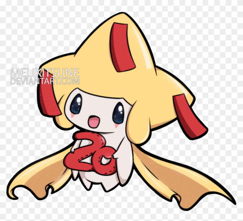 [20th Anniversary] Shiny Jirachi Speedpaint By Melikitsune - Jirachi #1187647