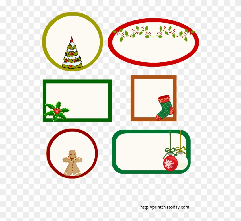 Editable Labels For Christmas - Christmas Day #1187777