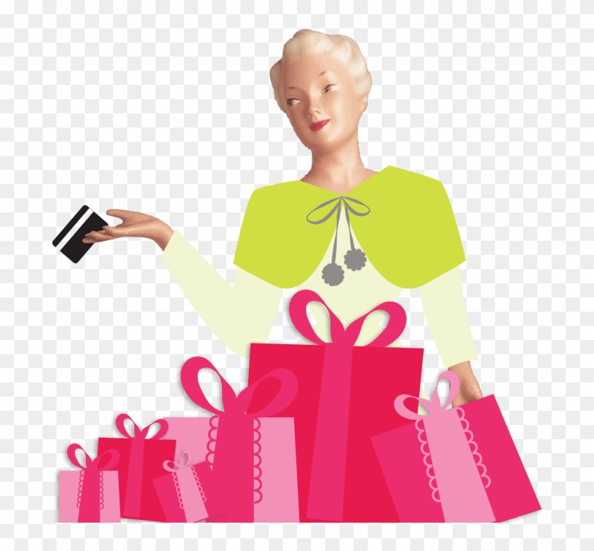 Large A Hero Mannequin With Presents - Clip Art #1187792