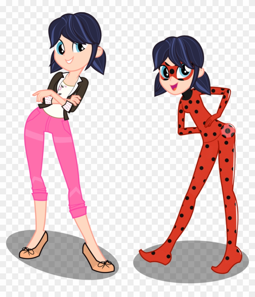 Eqg Marinette And Ladybug By Orin331 On Deviantart - Miraculous Ladybug Mlp Eg #1187953